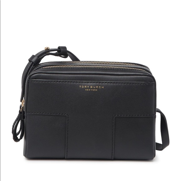 New Tory Burch 🖤 black T. double zipper - Picture 14 of 16